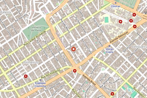 Map showing Picco in São Paulo