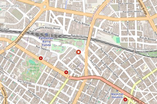 Map showing D-Edge in São Paulo
