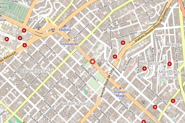 Map showing Balaio IMS in São Paulo