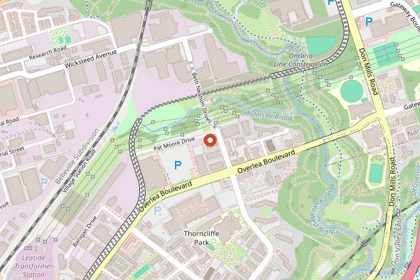 Map showing Iqbal Halal Foods Restaurant in Toronto
