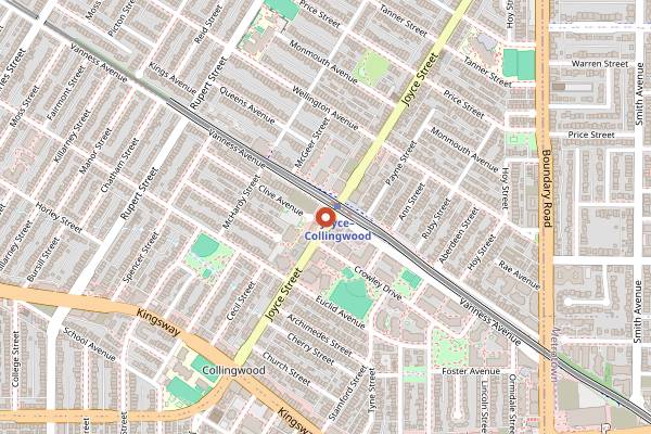 Map showing Bao Bakery in Vancouver