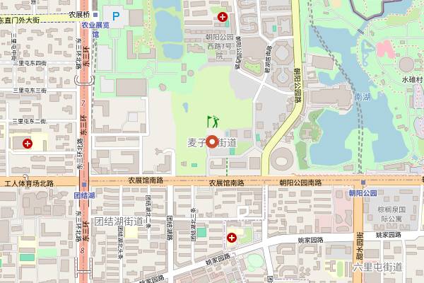 Map showing Slowboat Brewery (Maizidian) in Beijing
