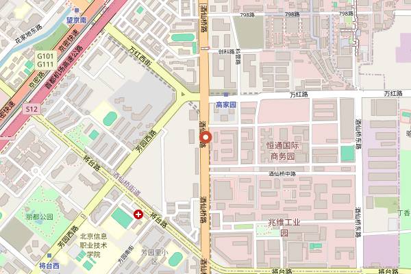 Map showing FEAST (EAST Beijing) in Beijing