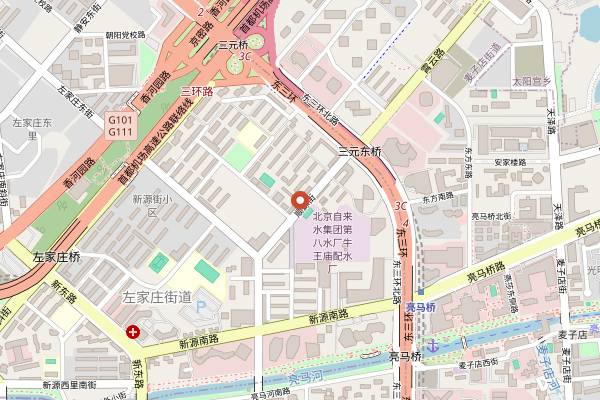 Map showing Beef & Dumplings (Shunyuan Street) in Beijing
