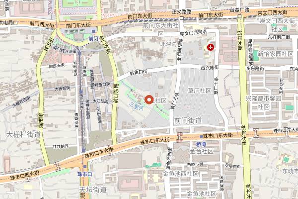Map showing Voyage Coffee (Sanlihe Park) in Beijing