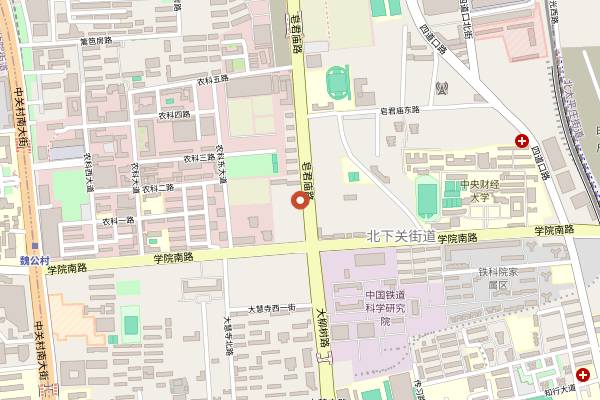 Map showing La Roba in Beijing