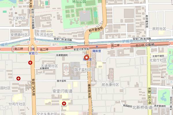 Map showing King's Joy in Beijing