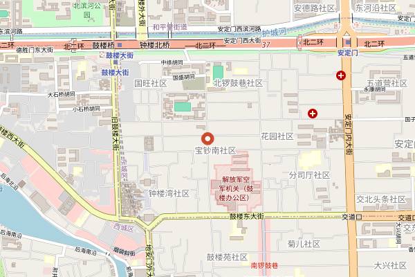 Map showing Dali Renjia in Beijing