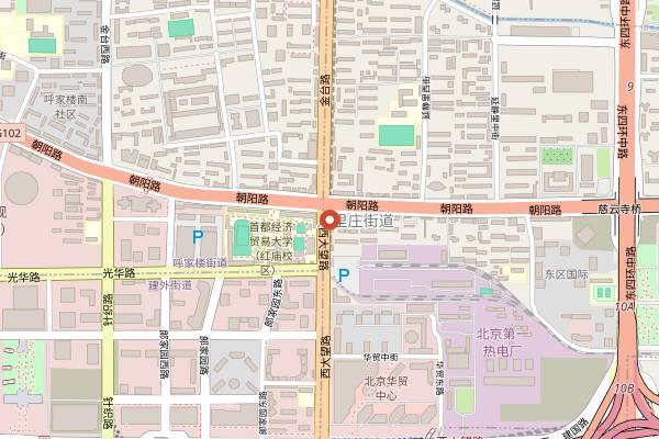 Map showing Ji Chuan in Beijing