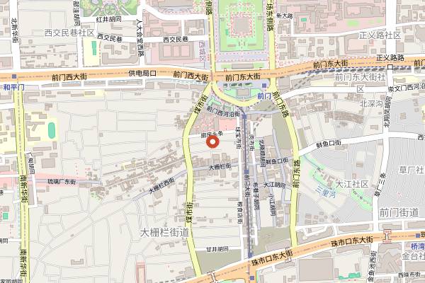 Map showing Chen Ji Luzhu Xiaochang (Langfang Ertiao) in Beijing