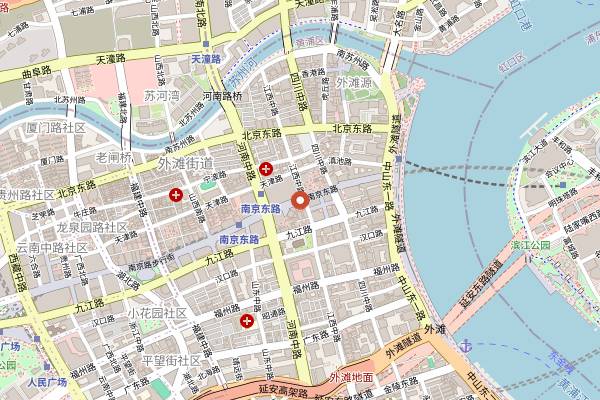 Map showing Shen Da Cheng in Shanghai