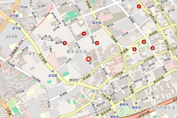 Map showing Terrakota in Shanghai