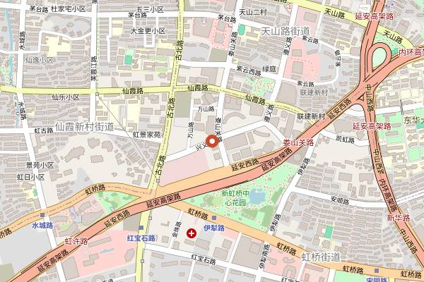 Map showing Ieyasu Tsukemen & Izakaya in Shanghai
