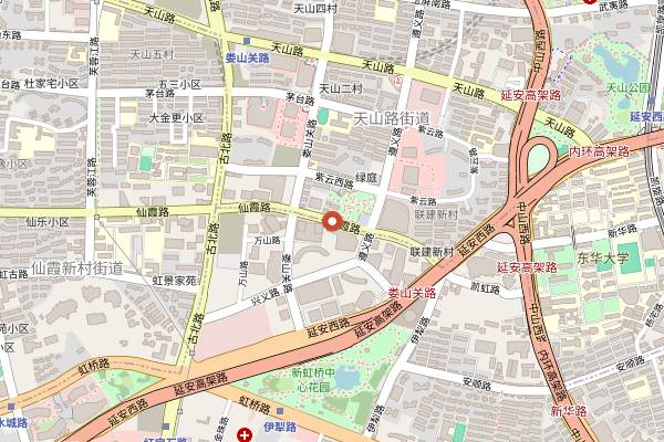 Map showing Sobamichi in Shanghai