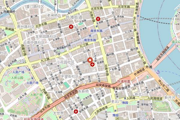 Map showing Art Bookstore in Shanghai
