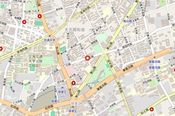 Map showing Hao Sheng in Shanghai