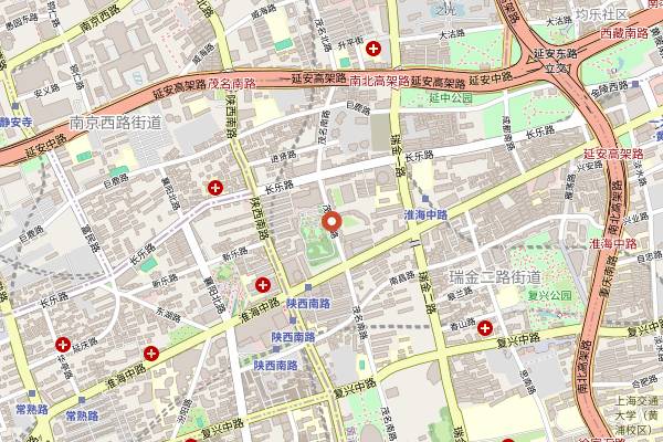 Map showing Blacksheep Espresso in Shanghai