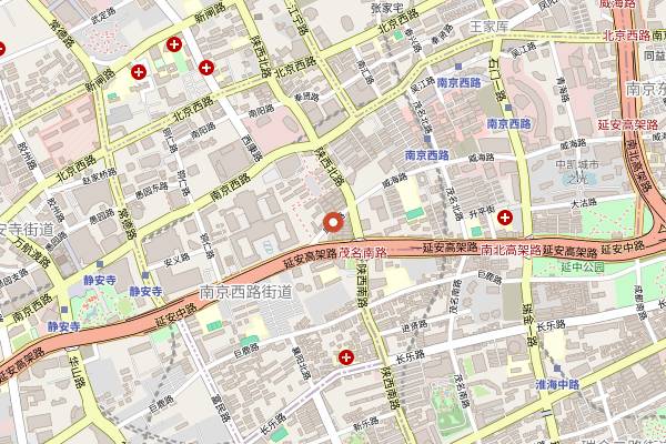 Map showing Fabula in Shanghai