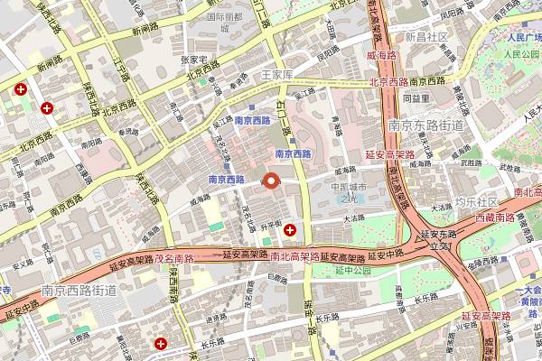 Map showing Seventh Son in Shanghai