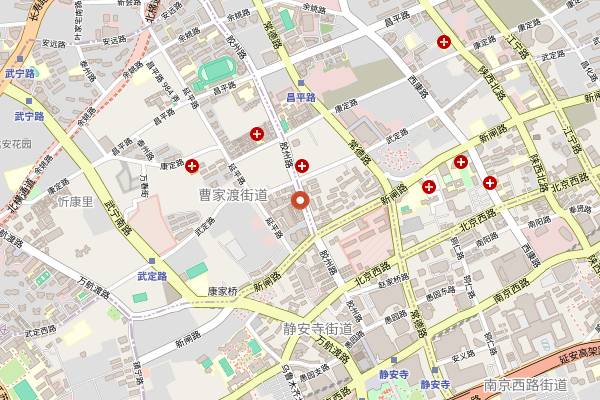 Map showing Bastard in Shanghai