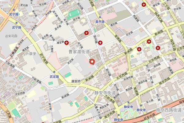 Map showing Duli in Shanghai