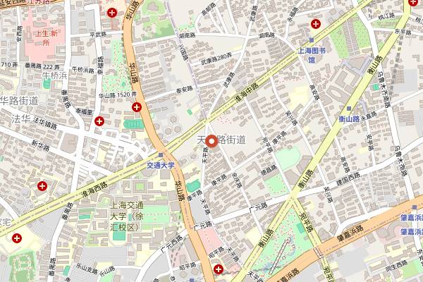 Map showing Old Jesse in Shanghai