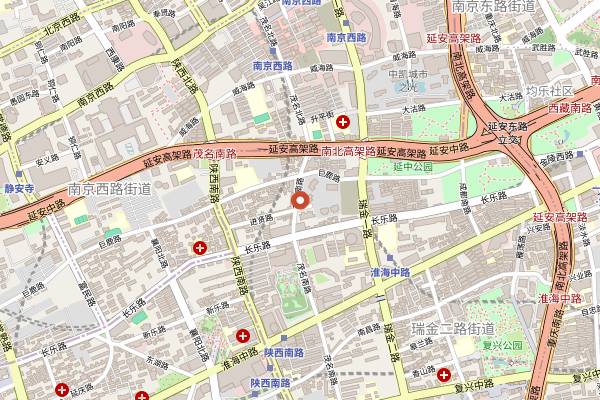 Map showing Wu You Xian in Shanghai