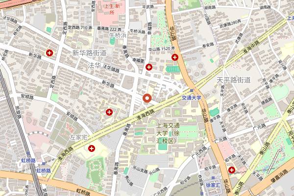 Map showing Epicerie & Caviste 62 Le Bec in Shanghai