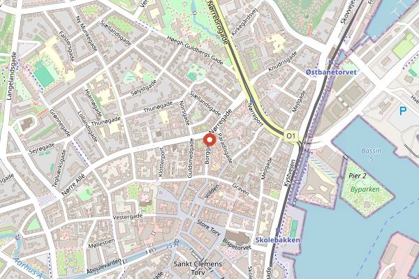 Map showing Reduktivt in Aarhus