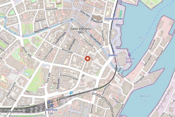 Map showing Gedulgt in Aarhus