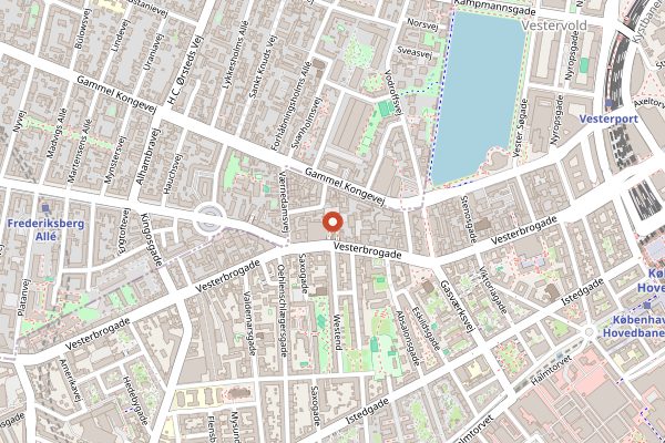Map showing Lidkoeb in Copenhagen