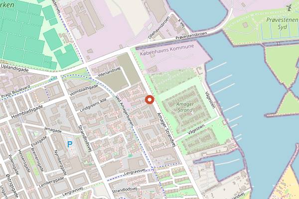 Map showing Fusion in Copenhagen