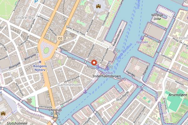 Map showing Hummer in Copenhagen