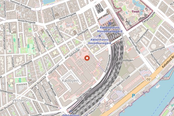 Map showing Mikkeller Beer Celebration Copenhagen (MBCC) in Copenhagen