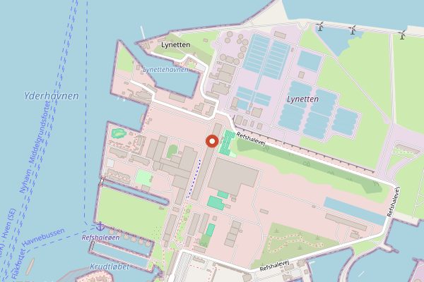Map showing Alchemist in Copenhagen