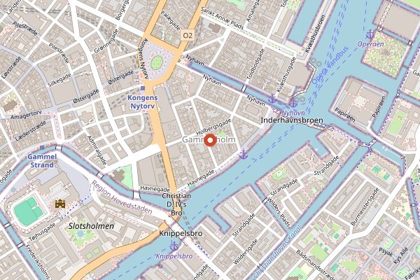 Map showing Iluka in Copenhagen