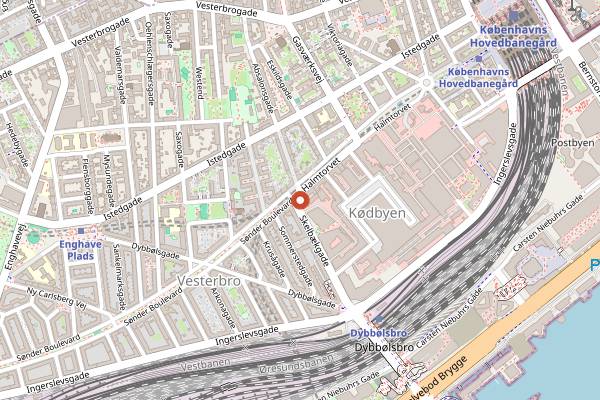Map showing Fermentoren in Copenhagen