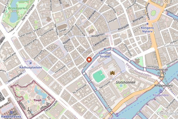 Map showing Ruby (late cocktails) in Copenhagen