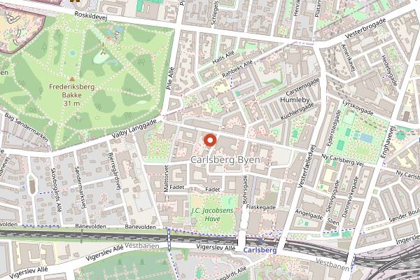 Map showing Tramonto Rooftop in Copenhagen