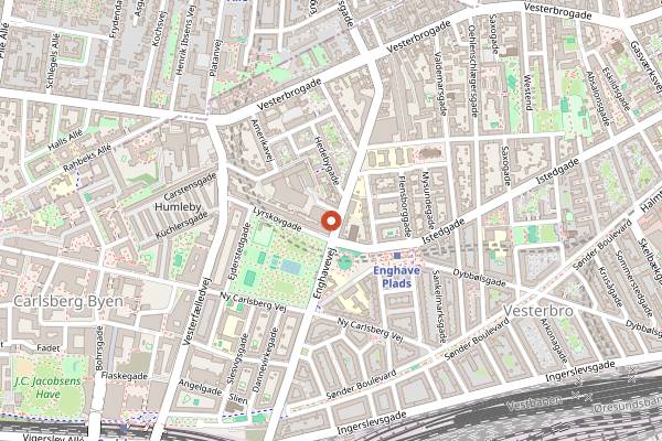 Map showing VEGA in Copenhagen