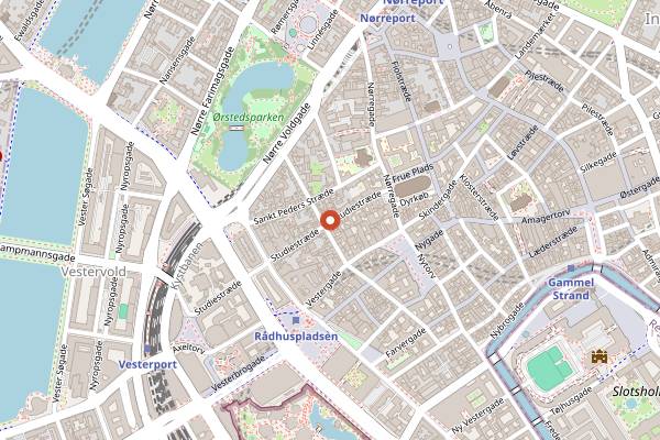Map showing Ferment in Copenhagen