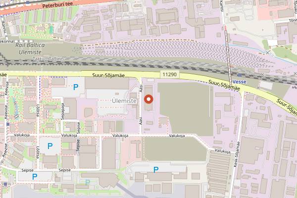 Map showing Sori Brewing in Tallinn