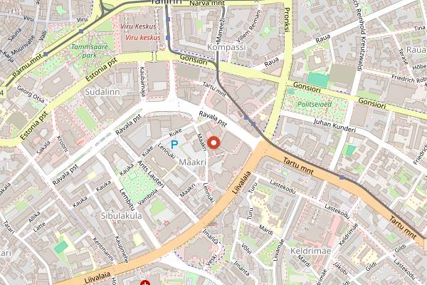 Map showing Härg in Tallinn