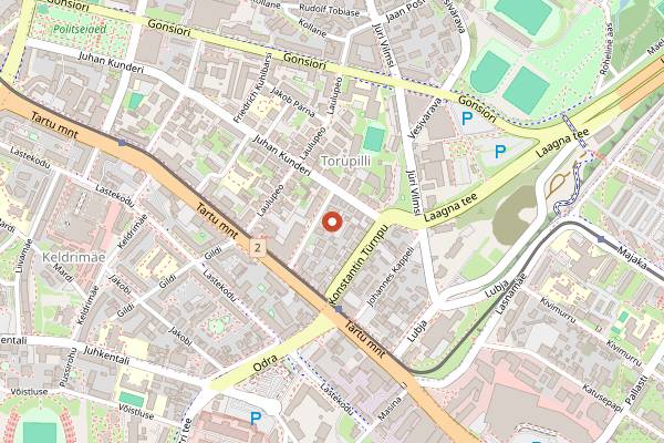 Map showing Tore Toit Estonian Cuisine Cooking Class in Tallinn