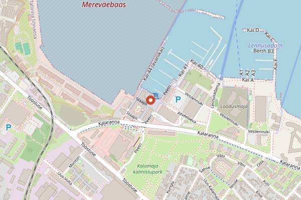 Map showing 180° by Matthias Diether in Tallinn
