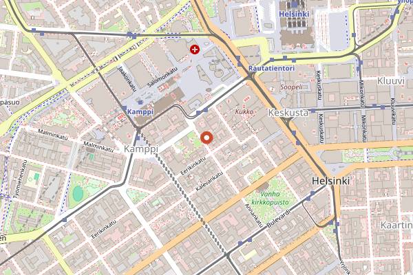 Map showing Yeastie Boi in Helsinki