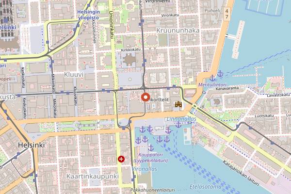 Map showing El Fant in Helsinki