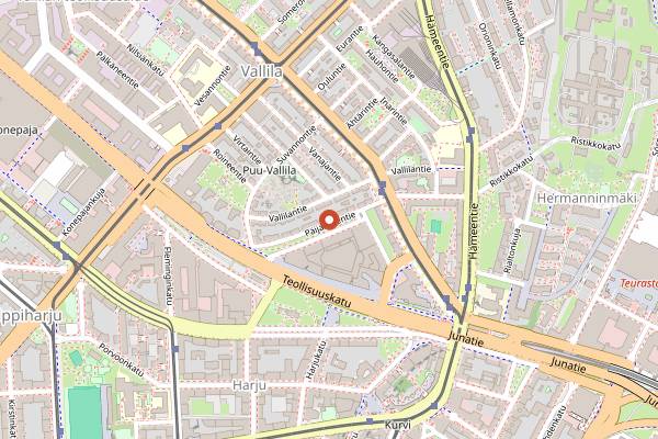 Map showing Helsingin Kahvipaahtimo in Helsinki