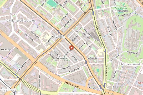 Map showing Plein in Helsinki