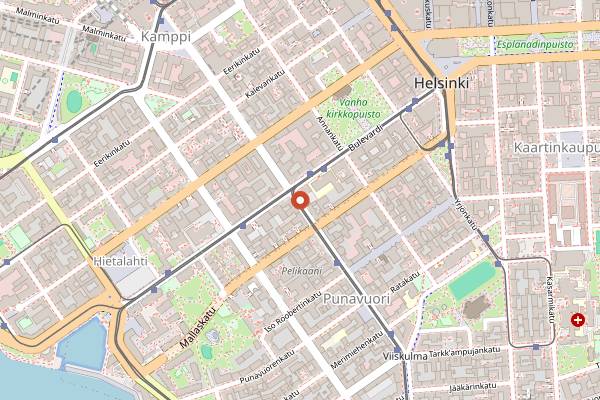 Map showing Skörd in Helsinki